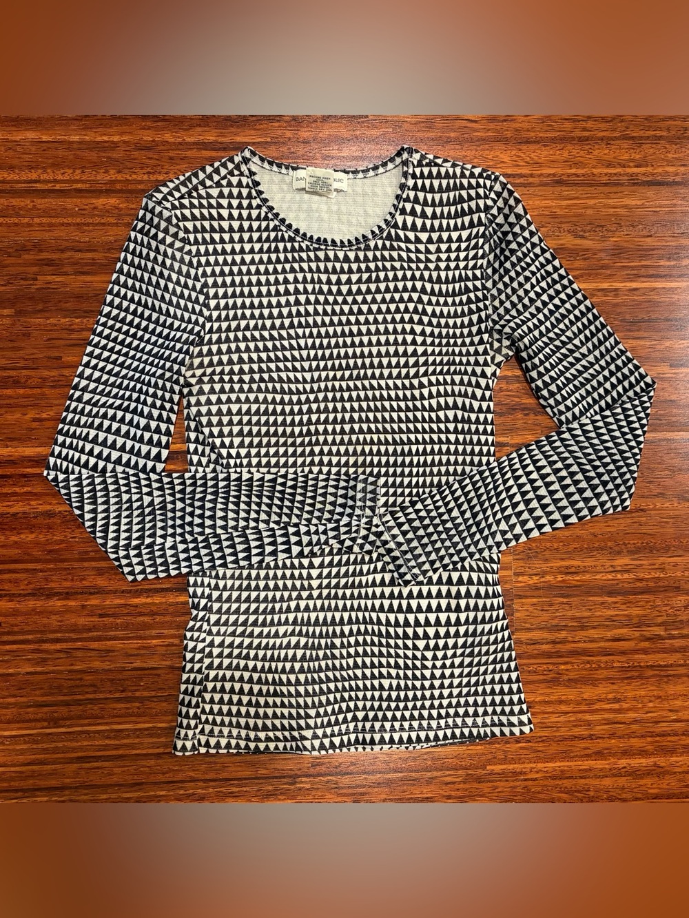 Y2K Vintage long sleeve mesh tiny top stretchy nylon mesh XS by Banana Republic